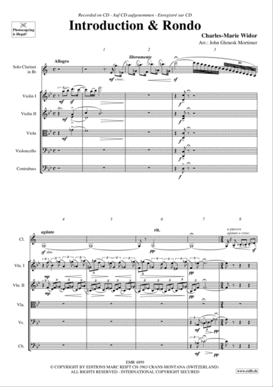Introduction & Rondo String Orchestra scores gallery preview page 3