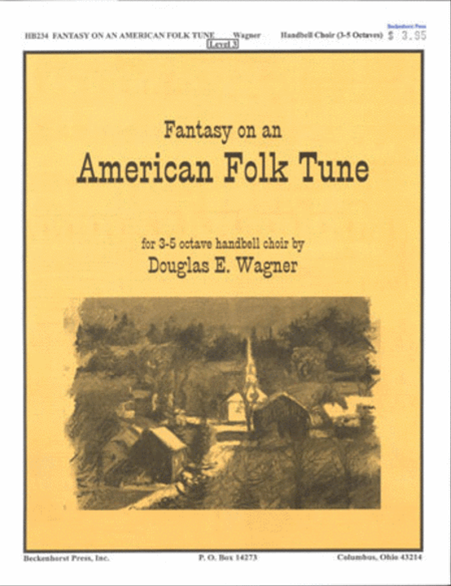 Fantasy on an American Folktune by Douglas E. Wagner 5-Octaves - Sheet Music