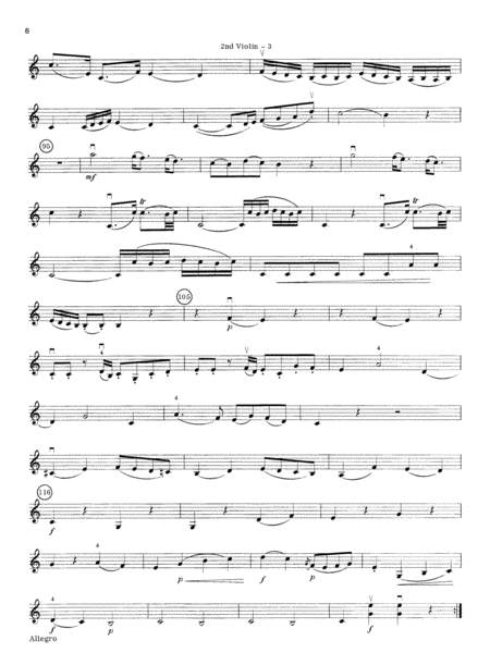 Mozart String Quartets: 2nd Violin