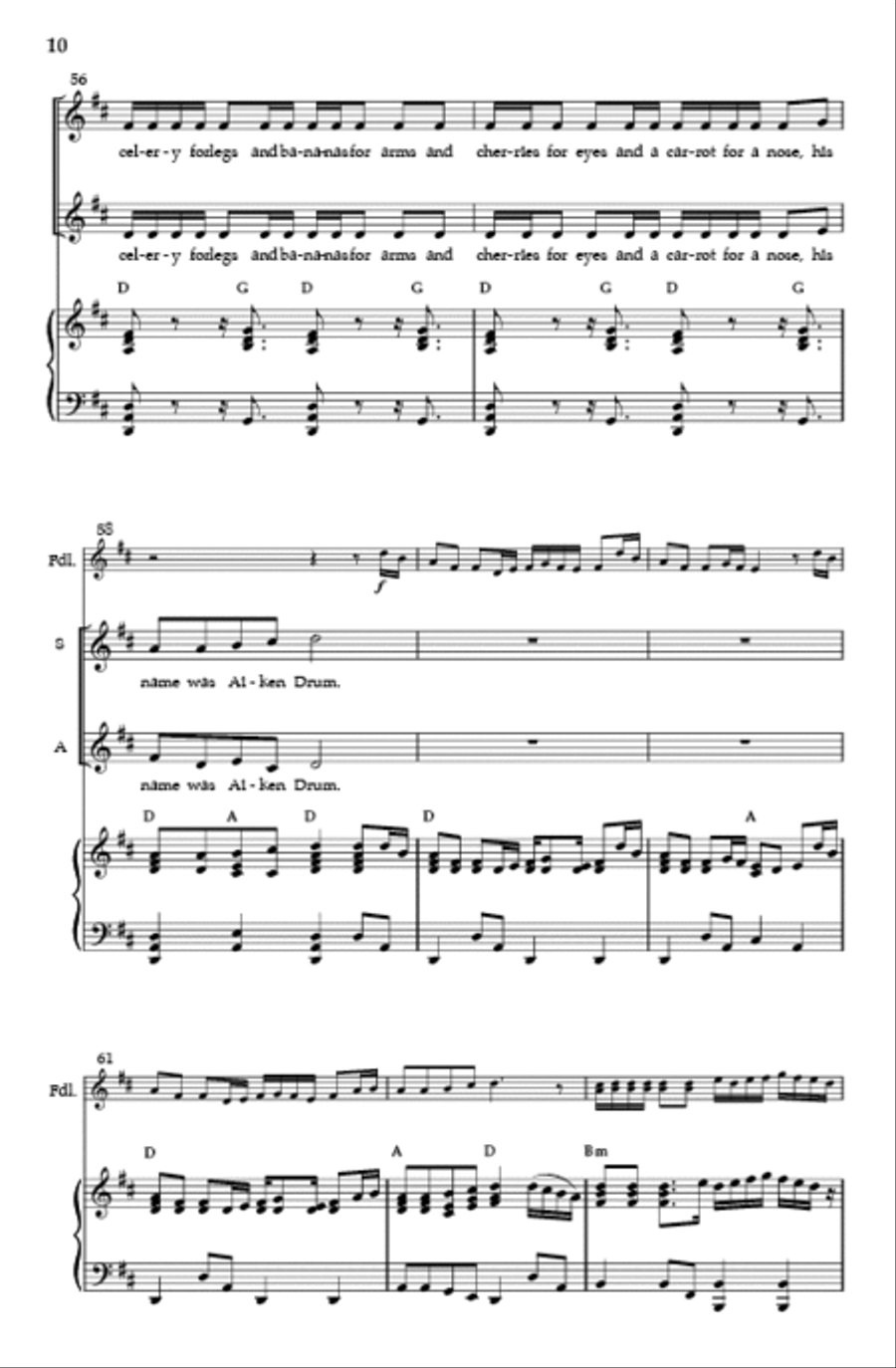 Aiken Drum Aiken Drum SA scores gallery preview page 9