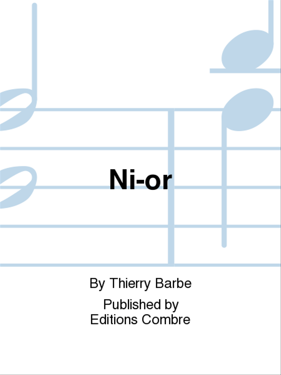 Ni-or Double Bass scores gallery preview page 1