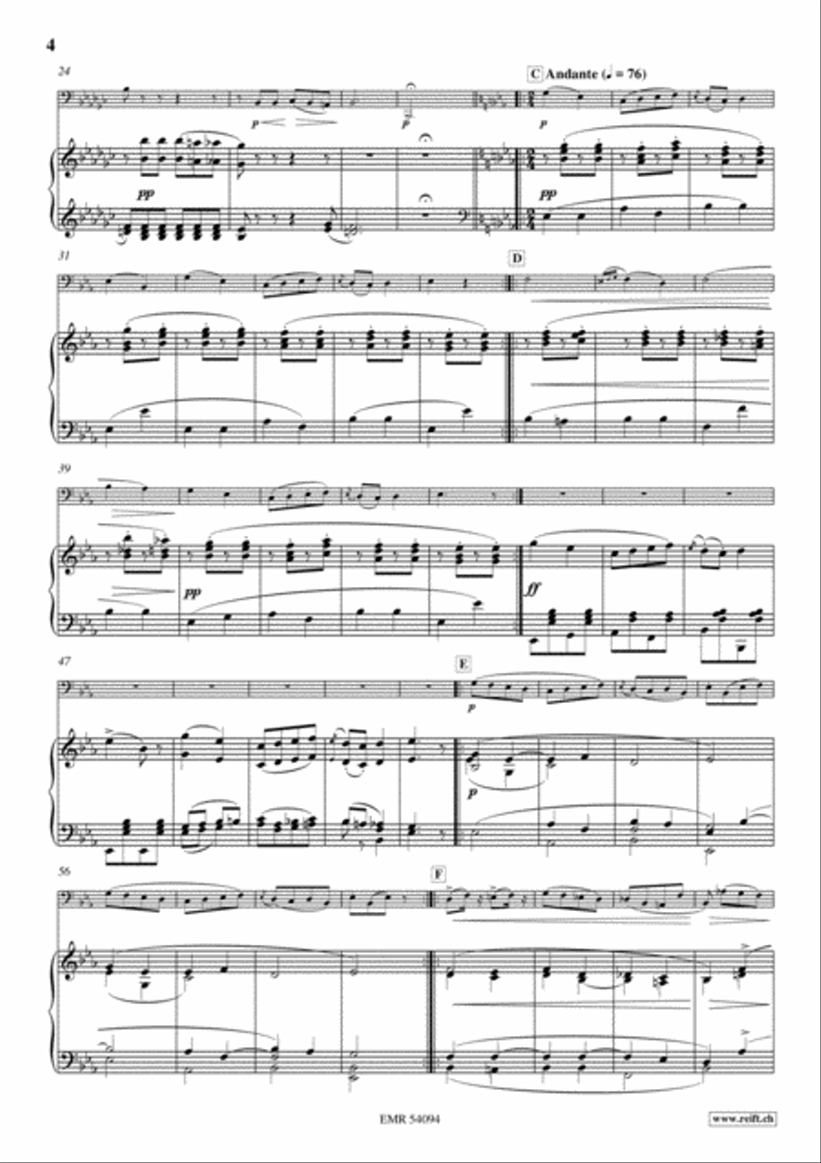 Concertino Eb Minor Bassoon Solo scores gallery preview page 5