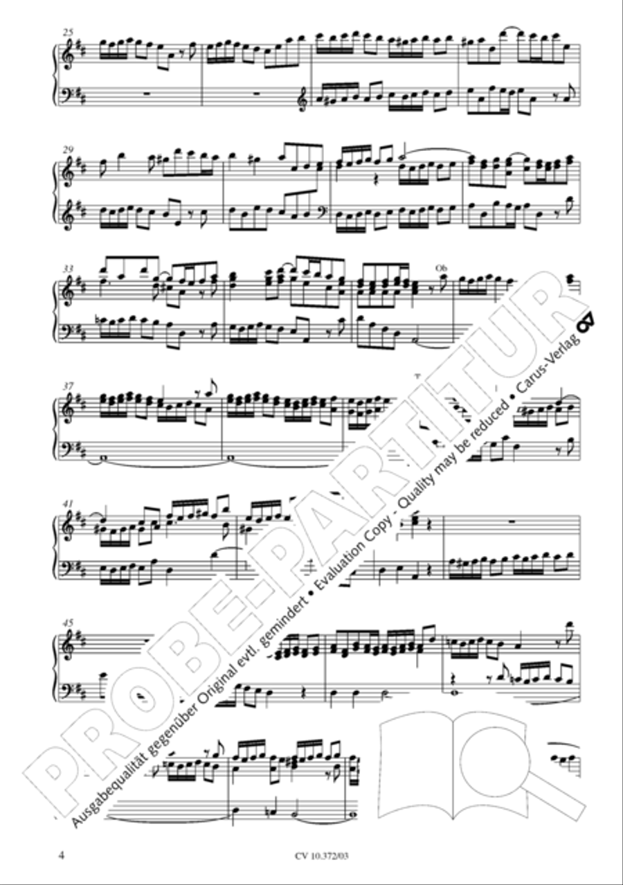 Ode for St. Cecilias Day 4-Part scores gallery preview page 5