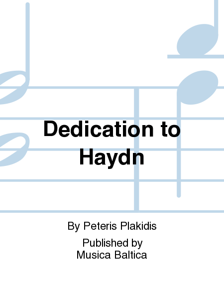 Dedication to Haydn