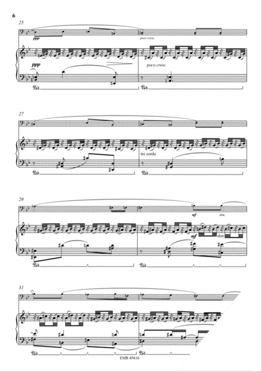 An Einsamer Quelle An Einsamer Quelle Bass Trombone scores gallery preview page 6