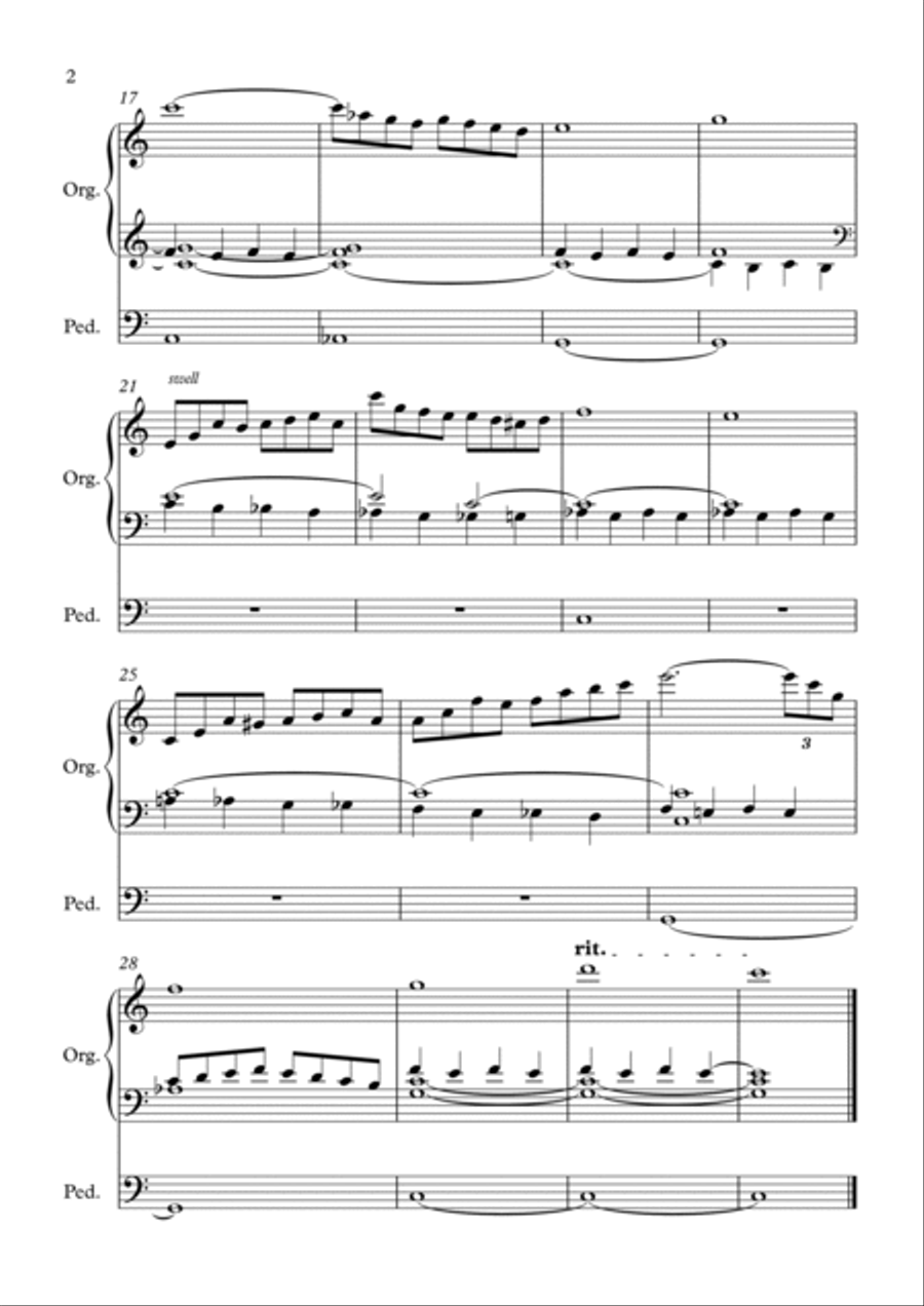 Lent Collection for Organ Organ Solo scores gallery preview page 4