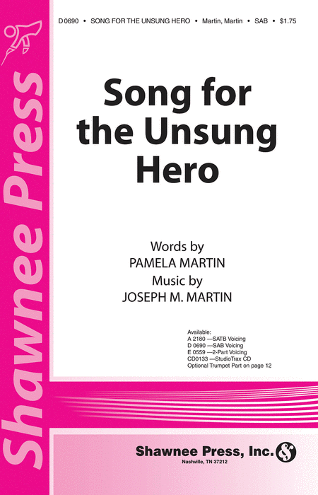 Song for the Unsung Hero - Accompaniment/Performance CD