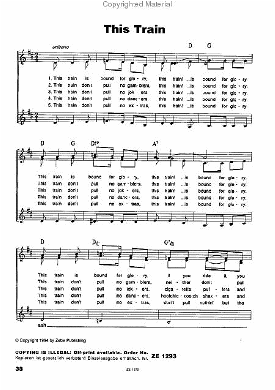The Ultimate Gospel Choir Book 3 SSA scores gallery preview page 3
