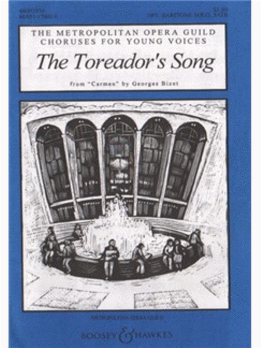 The Toreador's Song 4-Part scores gallery preview page 1