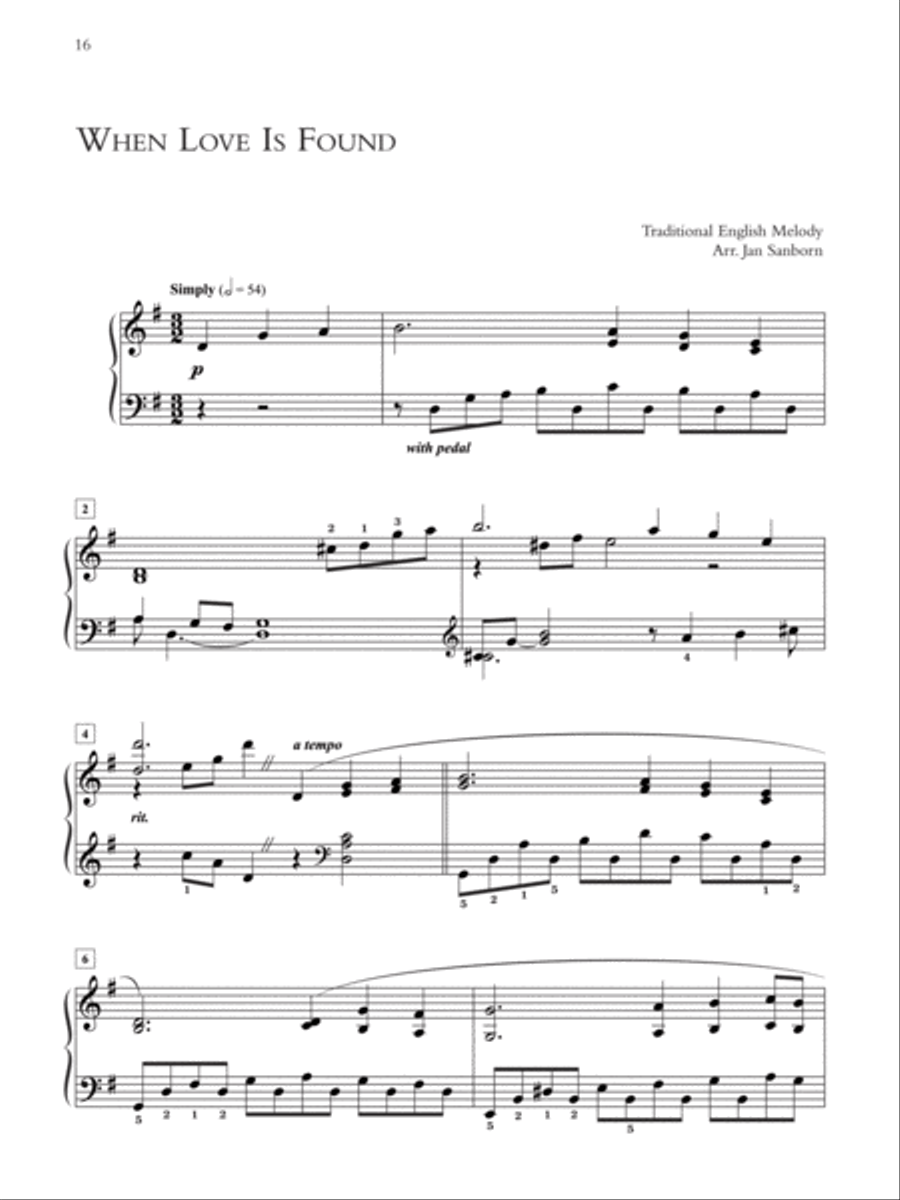 Wedding Performer -- Contemporary Christian Songs and Hymns for Weddings Piano Solo scores gallery preview page 2