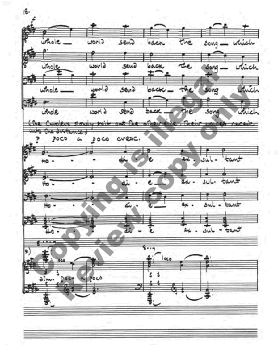 The Midnight Clear The Midnight Clear TTBB scores gallery preview page 38