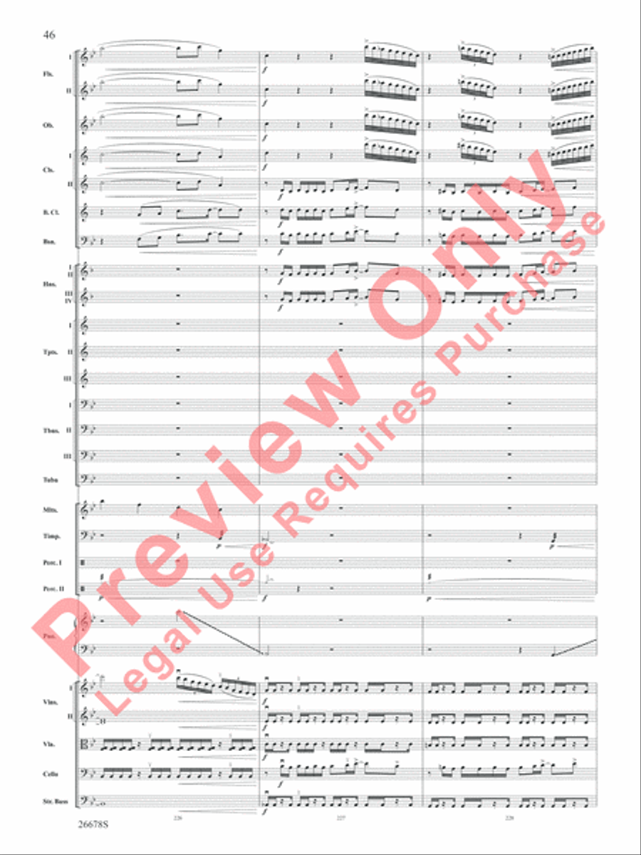 Suite from Video Games Live Full Orchestra scores gallery preview page 47