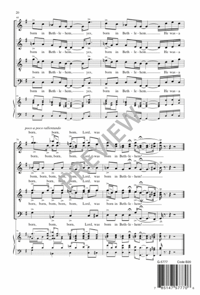 Go Where I Send Thee - SATB edition image number null