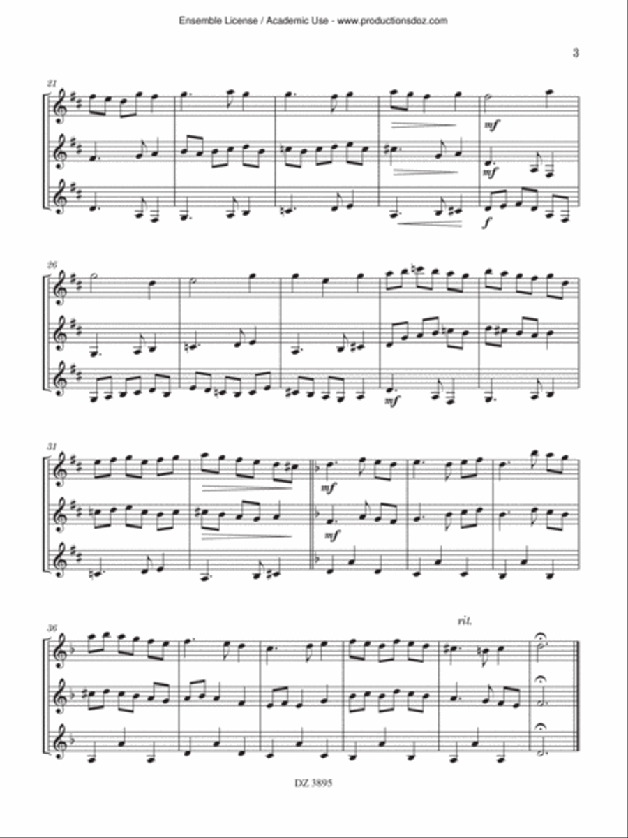 8 Bagatelles 8 Bagatelles Guitar Ensemble scores gallery preview page 3