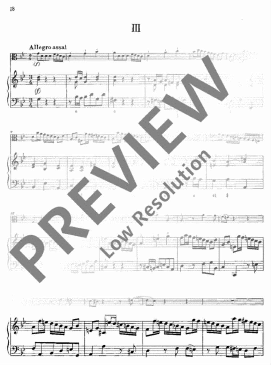 Sonata G Minor Cello scores gallery preview page 19