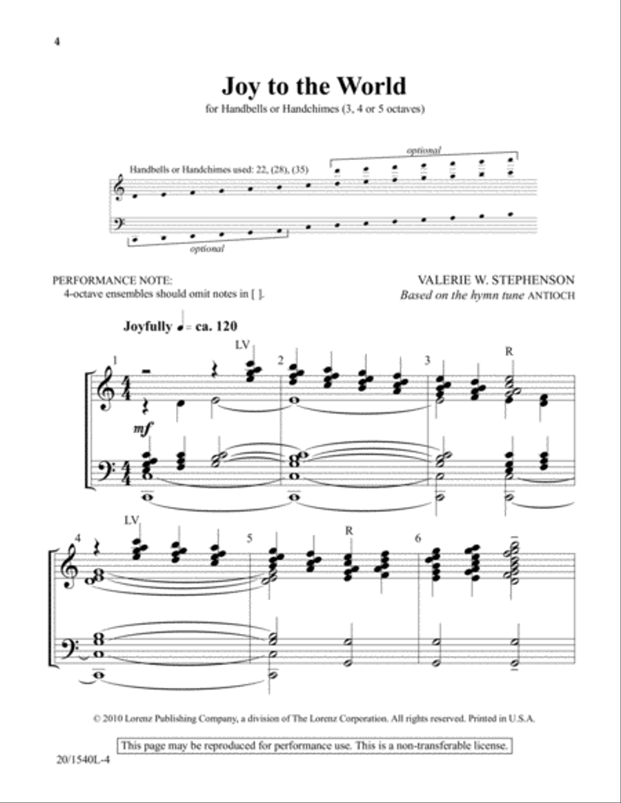 Carols We Love to Ring 5-Octaves scores gallery preview page 2