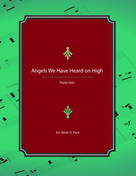 Angels We Have Heard on High - advanced piano solo image number null