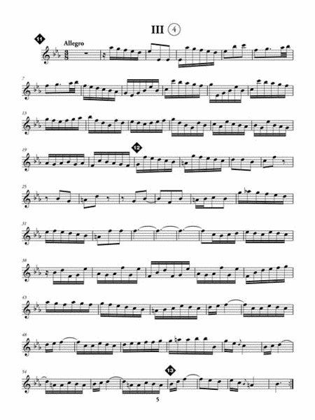 Flute Sonata in E-flat Major, BWV 1031 image number null