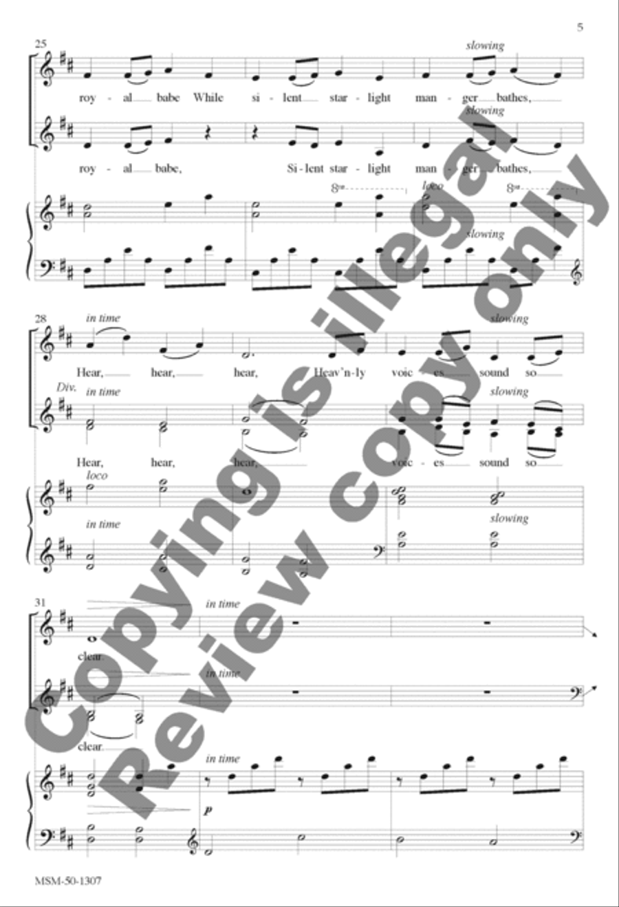 Still, Still, Still Still, Still, Still 4-Part scores gallery preview page 5