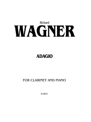 Book cover for Wagner: Adagio