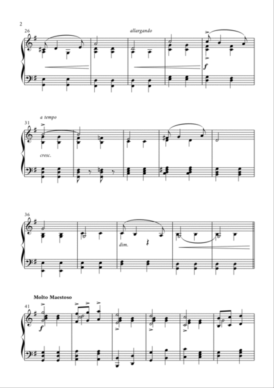 Pomp and Circumstance - Edward Elgar