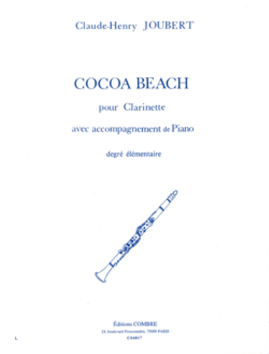 Cocoa-beach Cocoa-beach Clarinet Solo scores gallery preview page 1