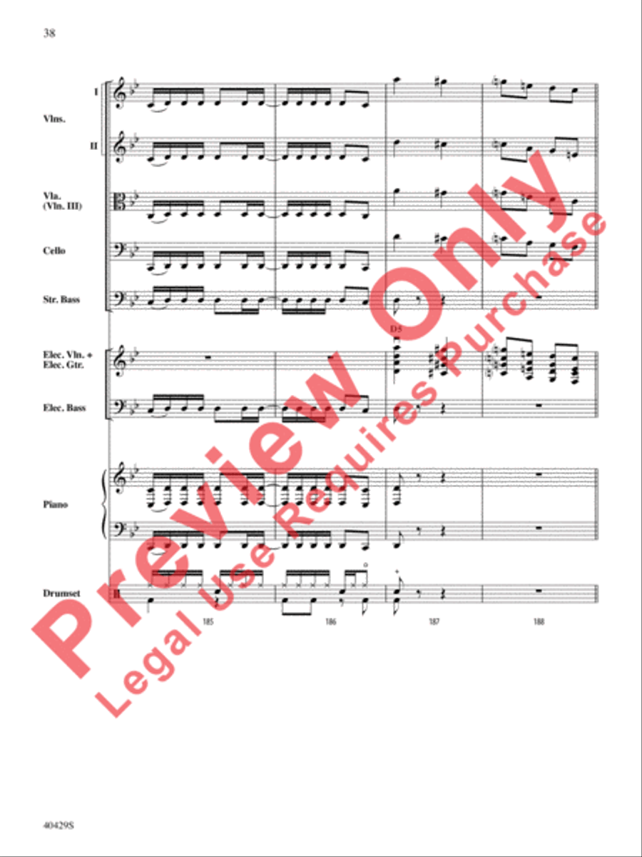 Wish Liszt String Orchestra scores gallery preview page 39
