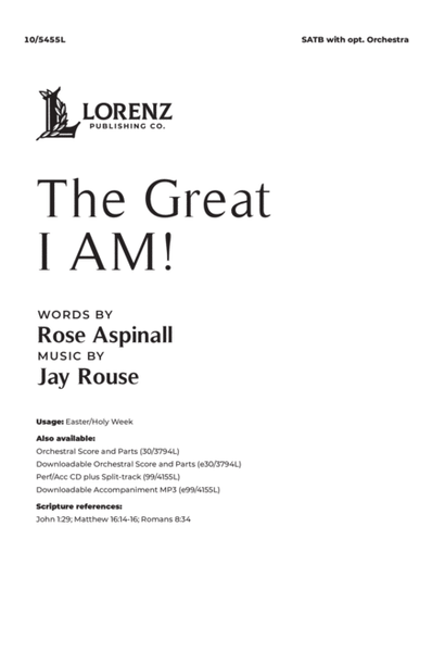 The Great I AM!