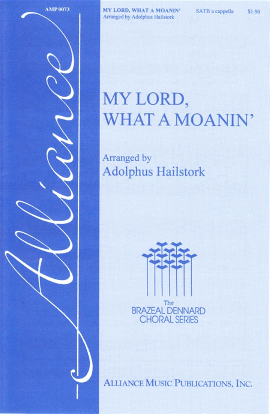 My Lord, What a Moanin' My Lord, What a Moanin' 4-Part scores gallery preview page 1