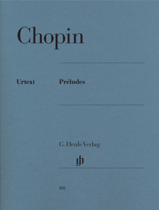 Book cover for Chopin - Preludes Urtext Ed Mullemann Pb