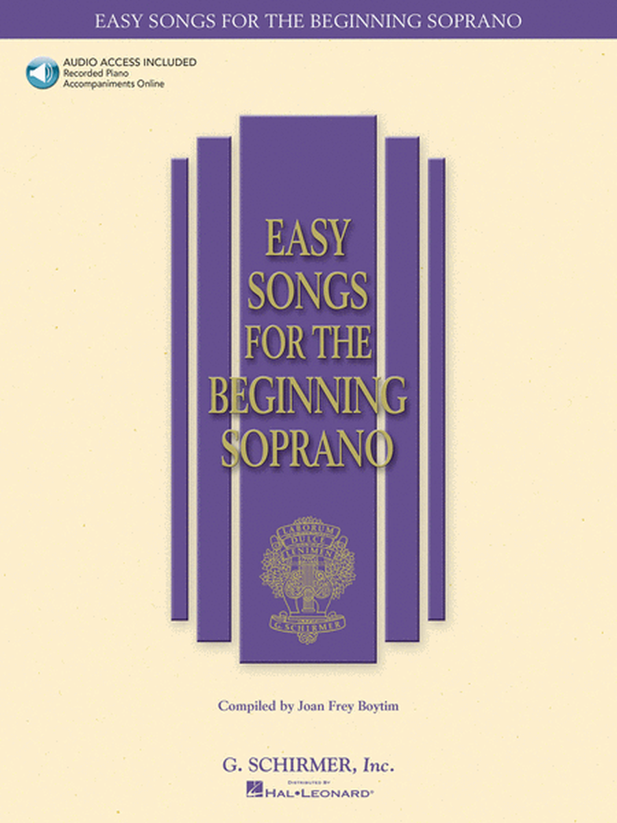 Easy Songs for the Beginning Soprano image number null