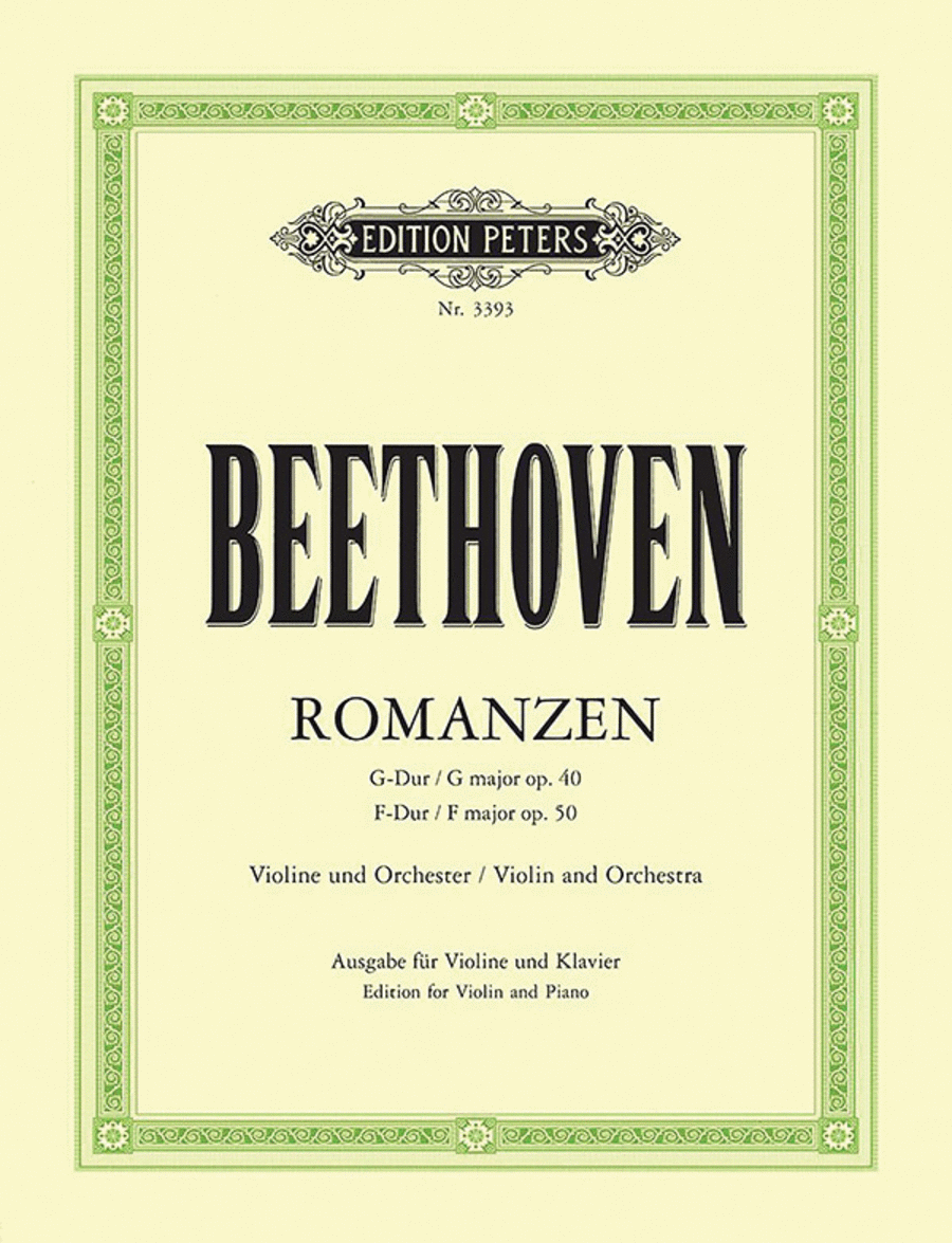 Ludwig van Beethoven: Romances - Op. 40, 50