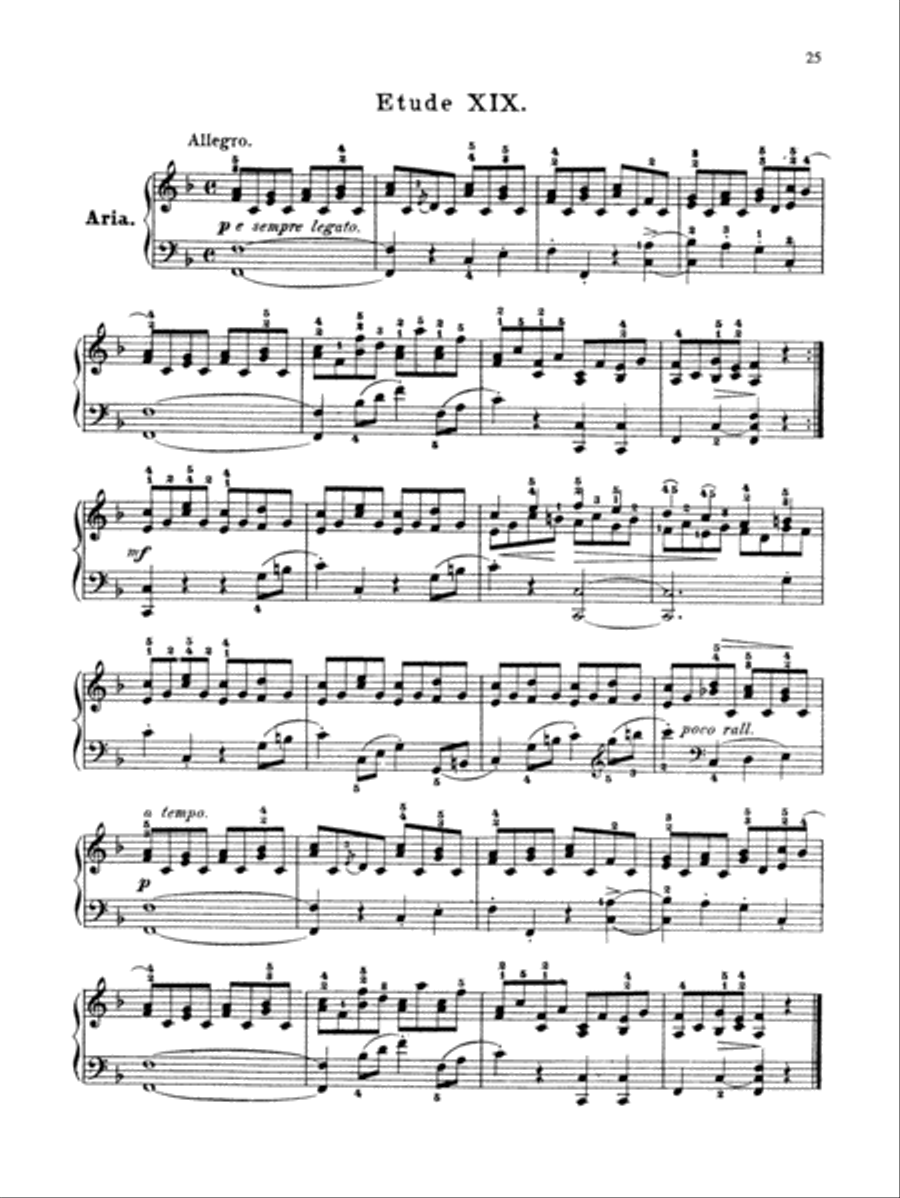 Bertini: Forty-eight Studies, Op. 29 & 32 Piano Method scores gallery preview page 1