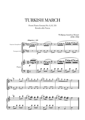 W. A. Mozart - Turkish March (Alla Turca) (for Soprano Saxophone and Trumpet)