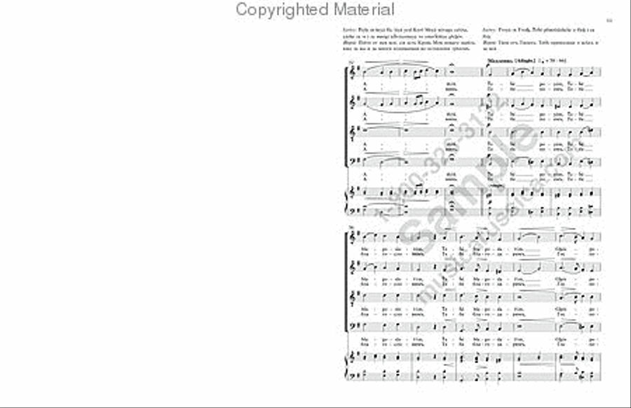 A Mercy of Peace 4-Part scores gallery preview page 9
