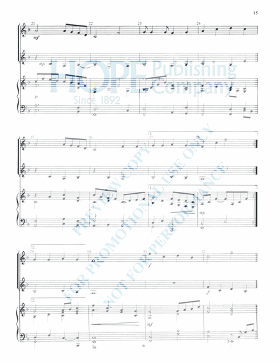 Five Duets for Christmas Five Duets for Christmas Percussion scores gallery preview page 17