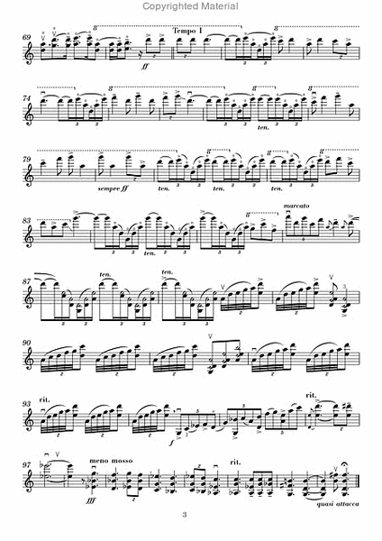 Sonate Nr. 4 fur Violine solo - in memoriam de los Incas