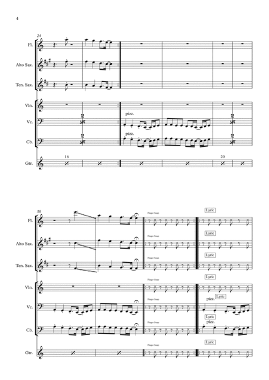 Hit The Road Jack Hit The Road Jack Concert Band scores gallery preview page 4