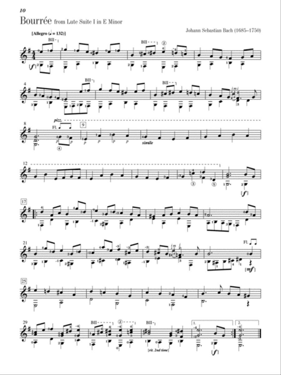 Classics for Flute & Guitar Small Ensemble scores gallery preview page 2