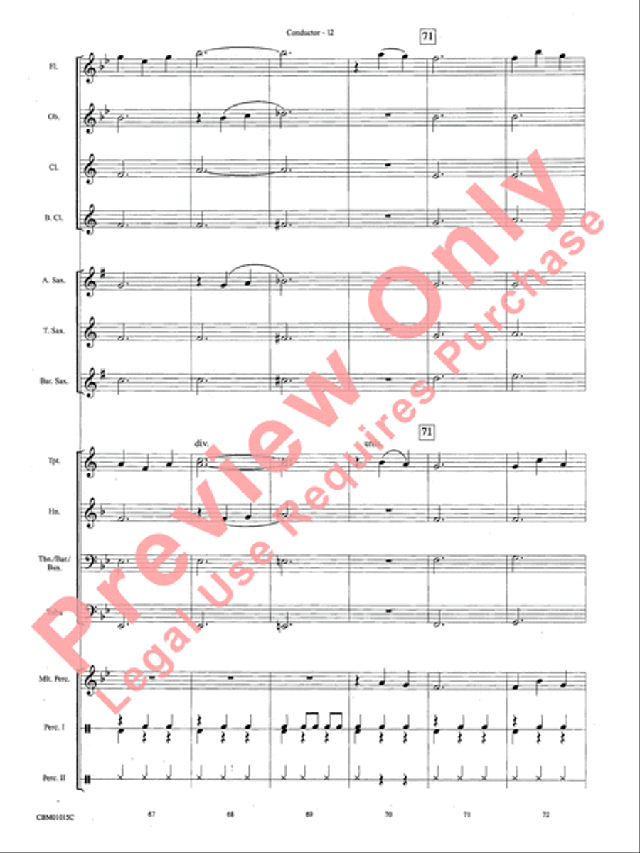 It's the Most Wonderful Time of the Year Concert Band scores gallery preview page 15