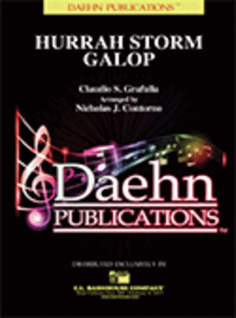 Hurrah Storm Galop Concert Band scores gallery preview page 1
