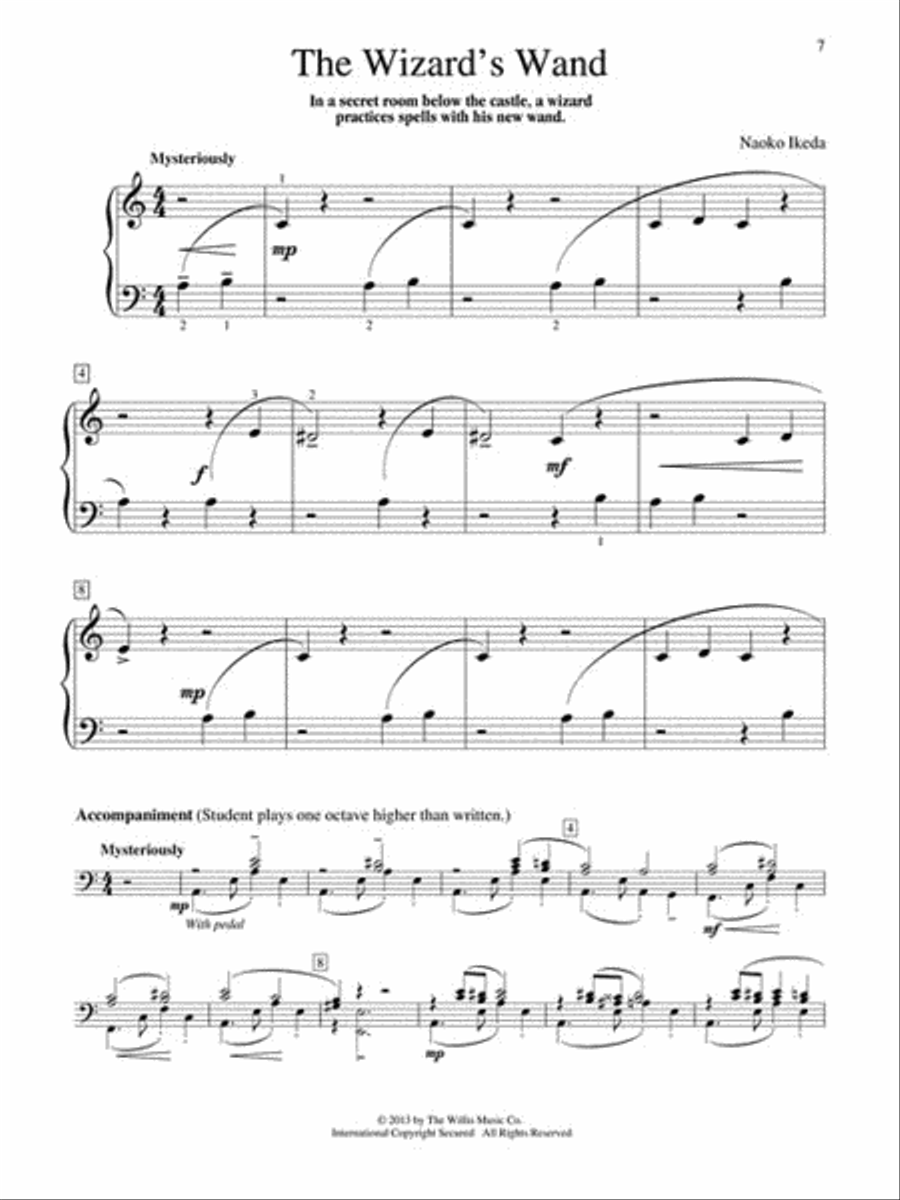 The Enchanted Kingdom The Enchanted Kingdom Easy Piano scores gallery preview page 5