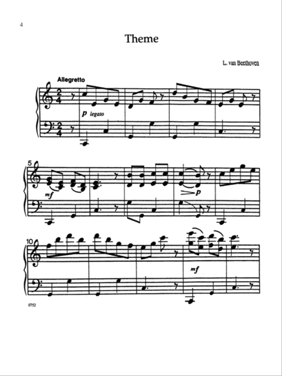 Suzuki Piano Ensemble Music for Piano Duo, Volumes 3 & 4 Piano Accompaniment scores gallery preview page 6