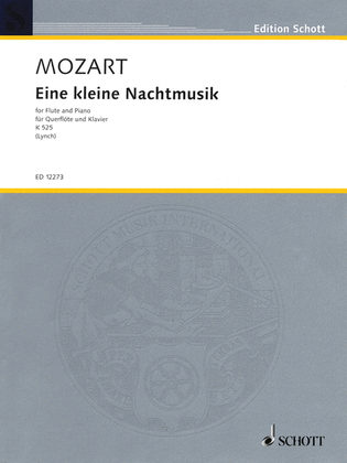 Book cover for Eine kleine Nachtmusik, KV 525