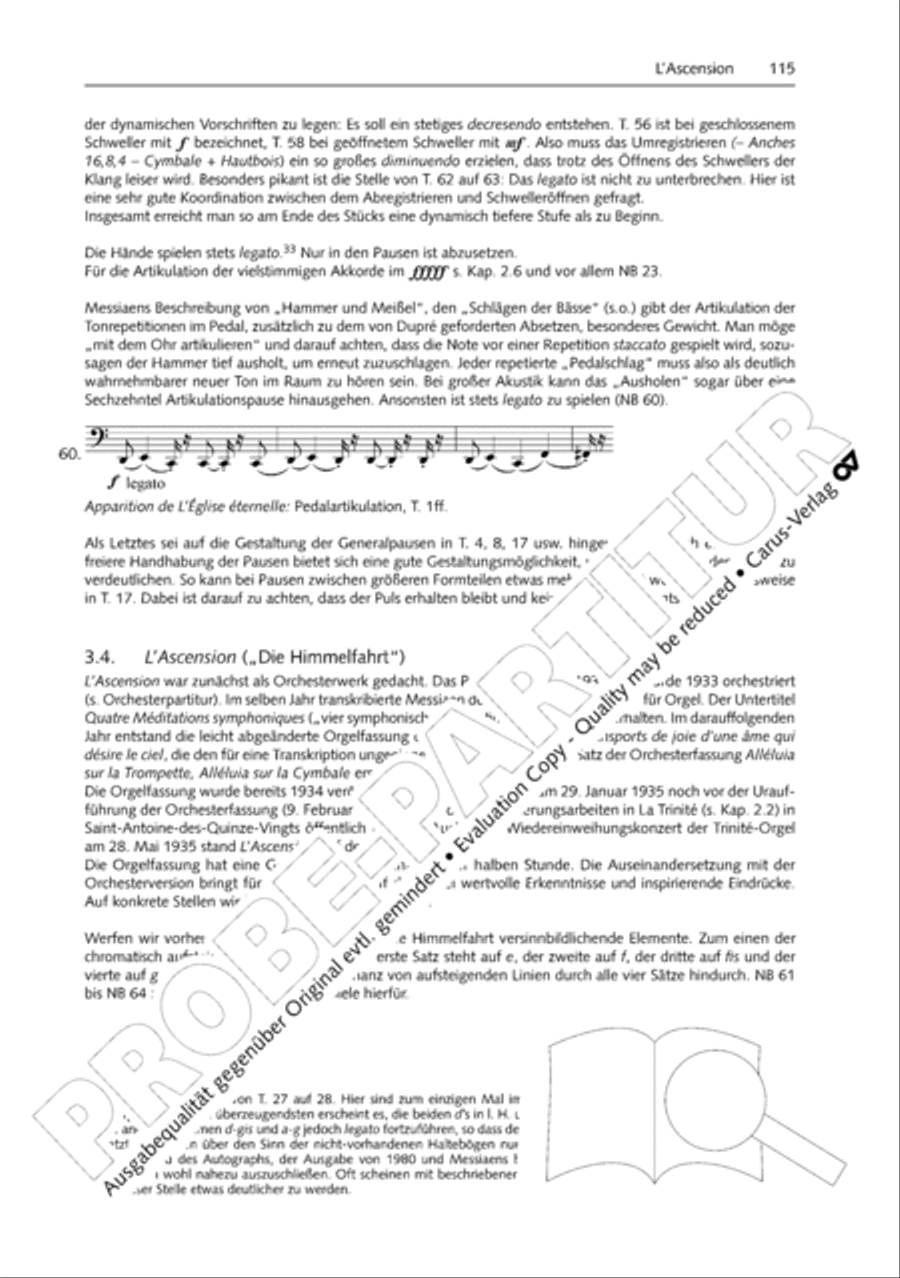 Orgelschule zur historischen Auffuhrungspraxis Organ Solo scores gallery preview page 116