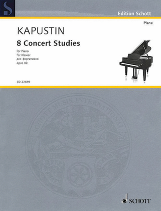 8 Concert Studies, Op. 40