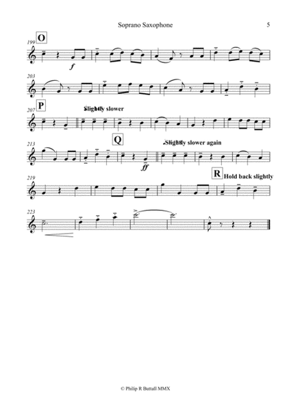 Christmas Tootie-Flooties! (Saxophone Quartet / Quintet) - Set of Parts [x4 / 5]