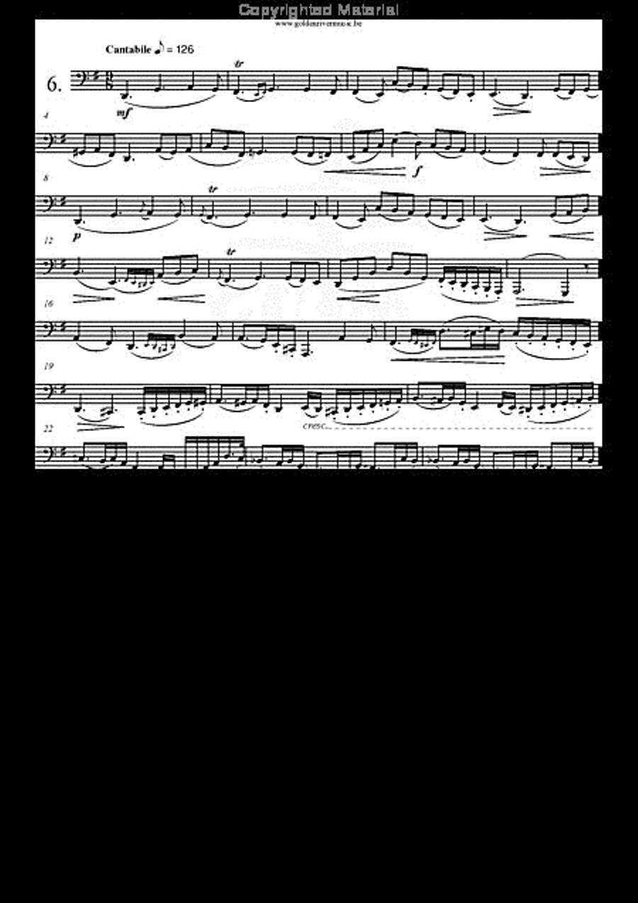 30 Etudes op. 13 Tuba scores gallery preview page 7