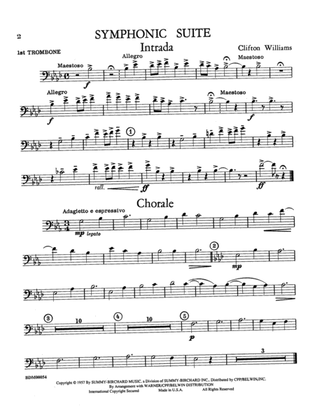 Symphonic Suite: 1st Trombone