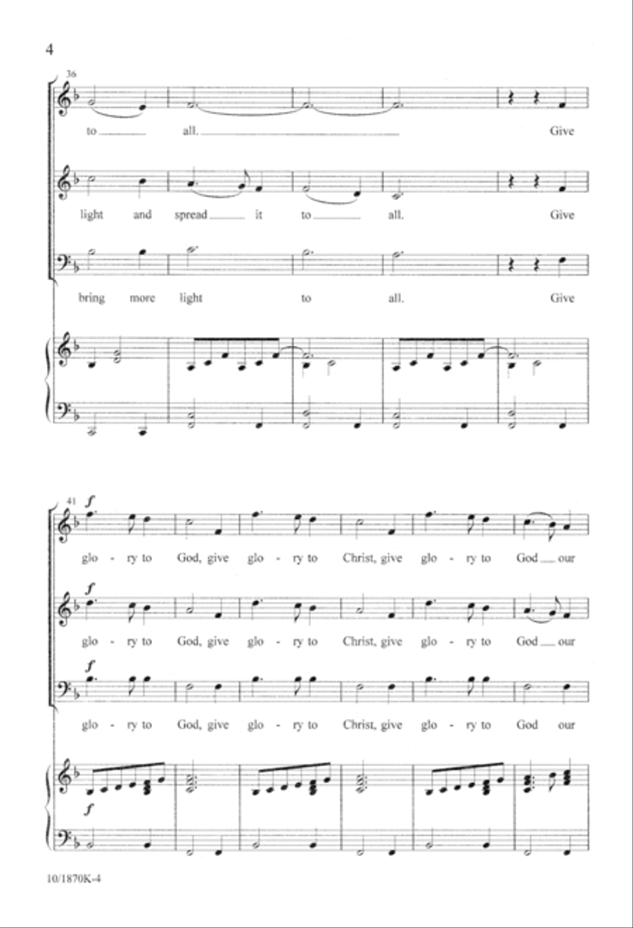 A Tiny Light 3-Part scores gallery preview page 5